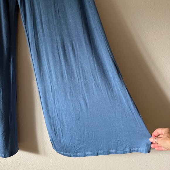 NWT LA CLASS Palazzo Pants‎ Blue Size Large - Picture 4 of 7